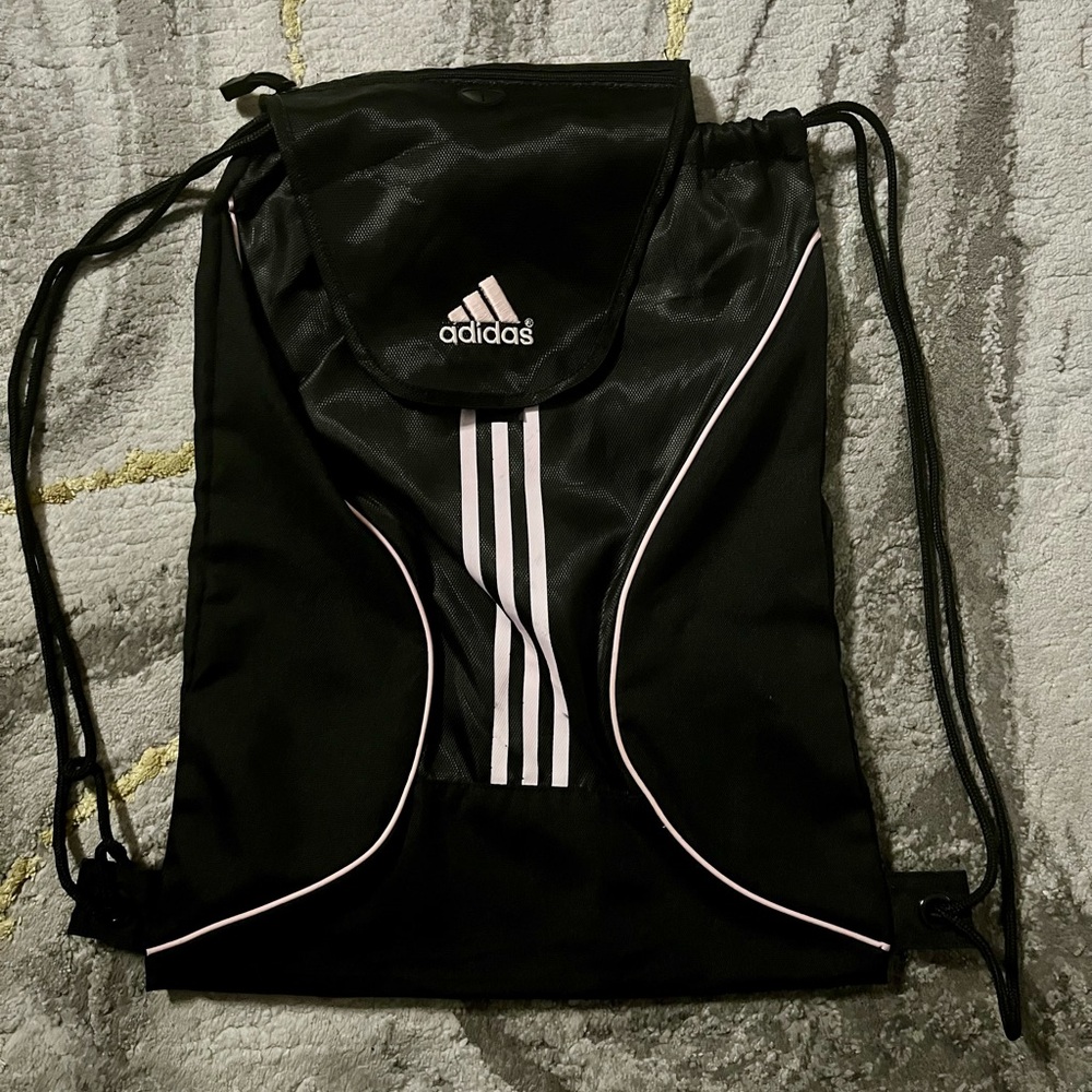 Adidas Pink Drawstring Sackpack - image 1